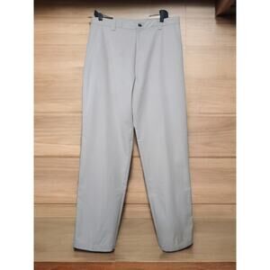NWT Adidas Climalite ProDry Plus MCL Flat Front Golf Pants Ecru Beige 34x32
